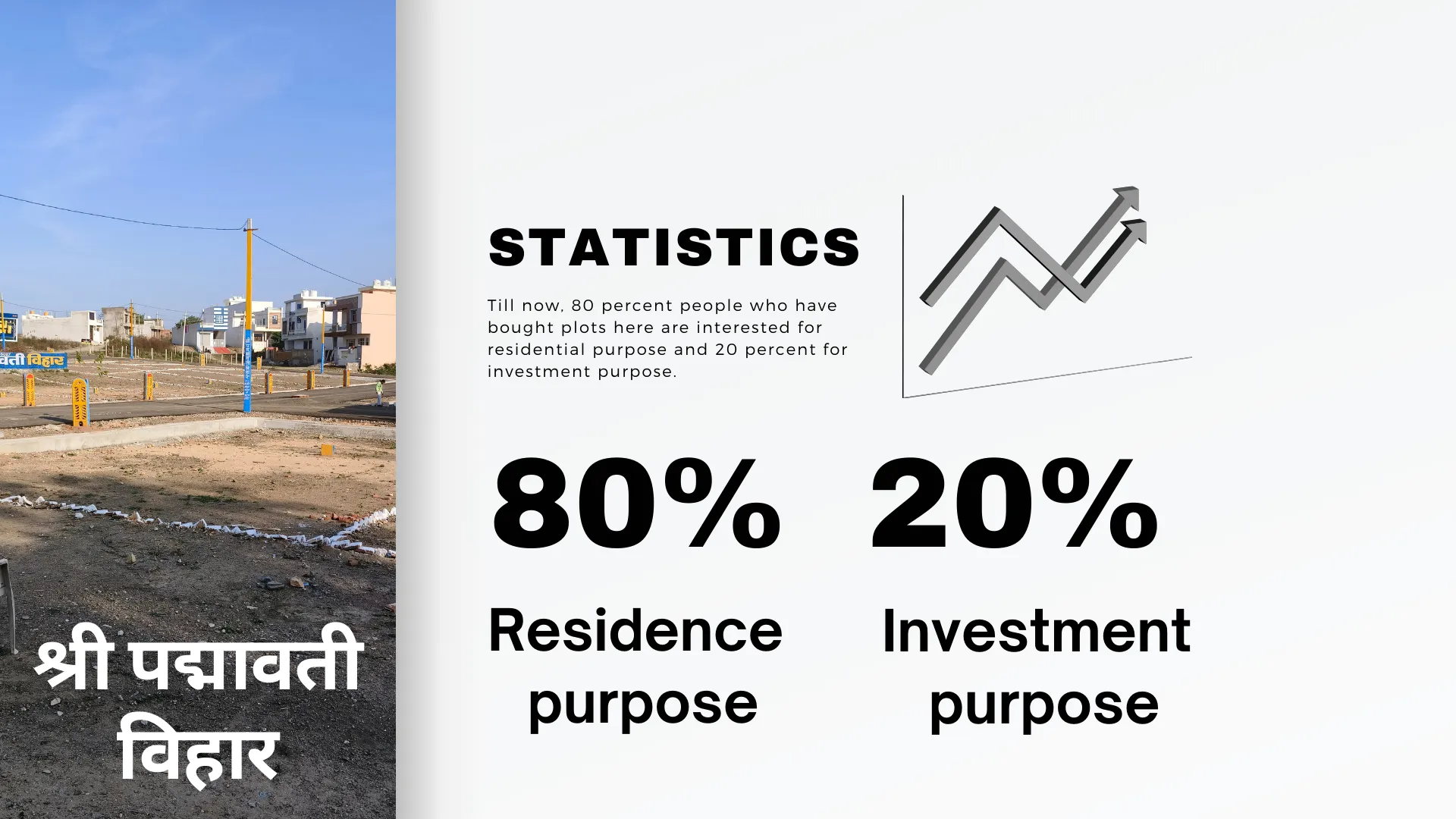 Plot in Udaipur statistics