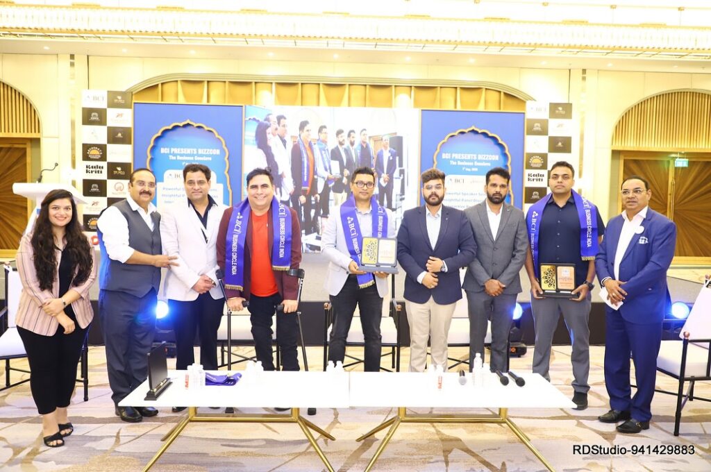 RK Property & Consultant, Main Sponsor of the BCI Bizzcone Business Conclave in Udaipur 🙏Honour (3)