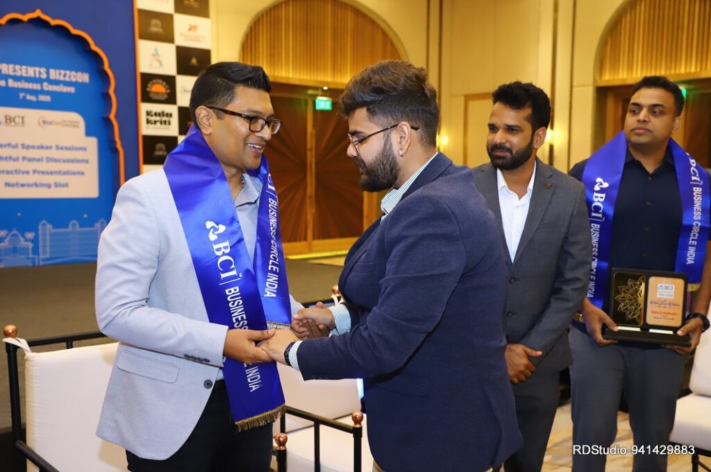 RK Property & Consultant, Main Sponsor of the BCI Bizzcone Business Conclave in Udaipur 🙏Honour (8)