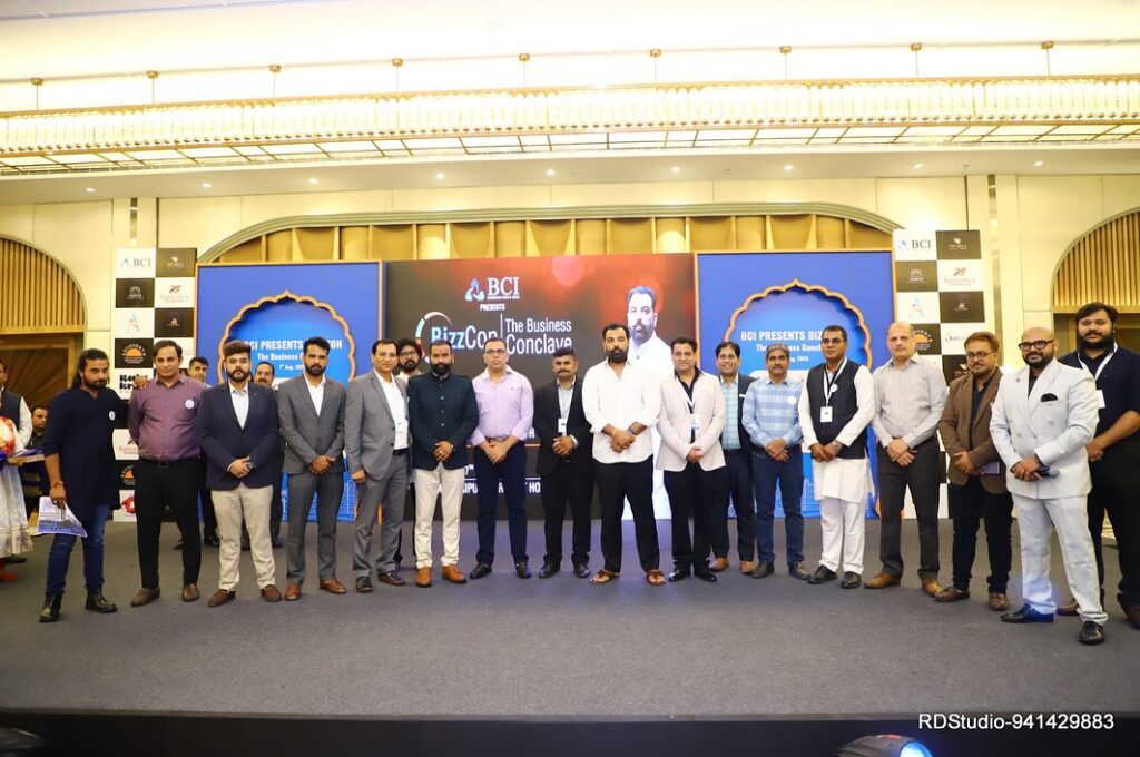 RK Property & Consultant, Main Sponsor of the BCI Bizzcone Business Conclave in Udaipur 🙏Honour (9)